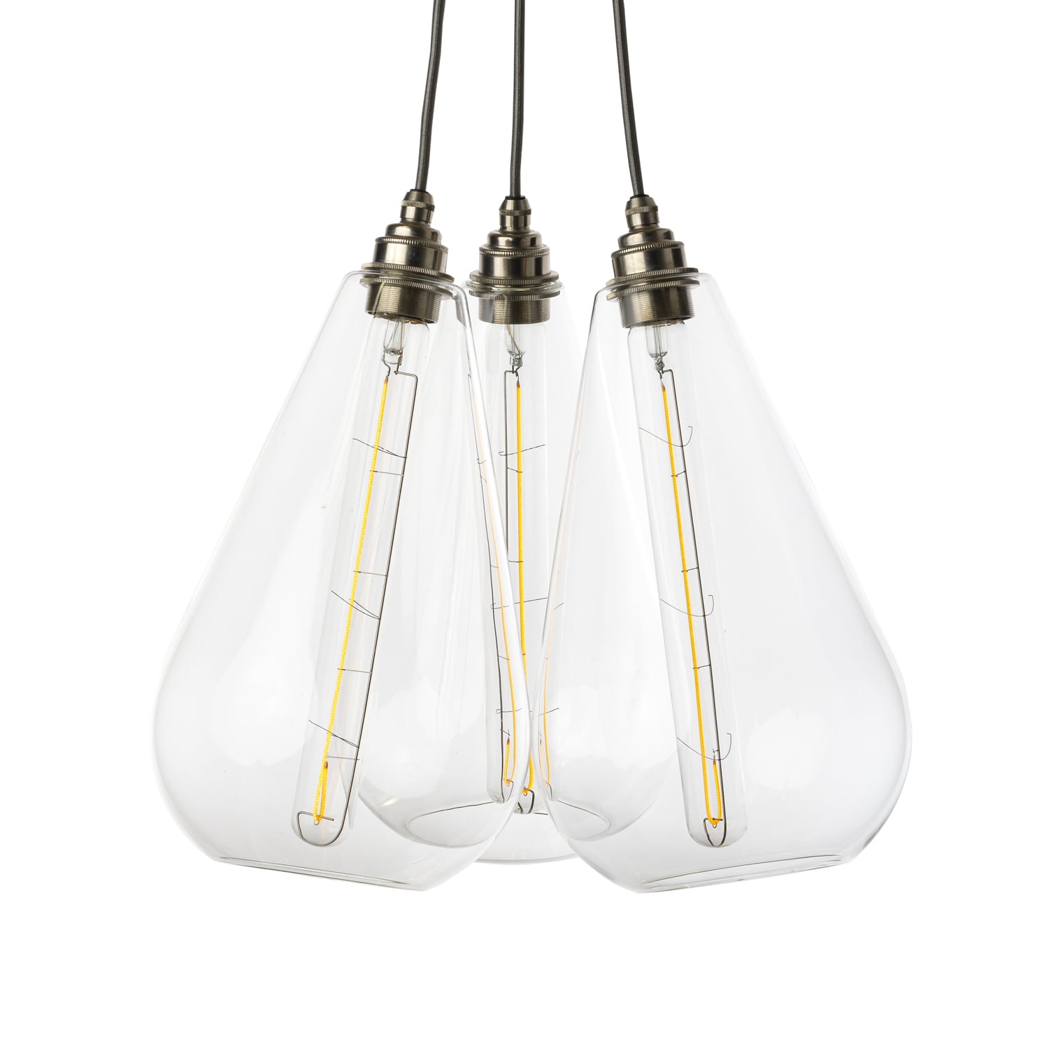 Kingston Bunched Cluster, 3 Way Cluster Pendant Light UK