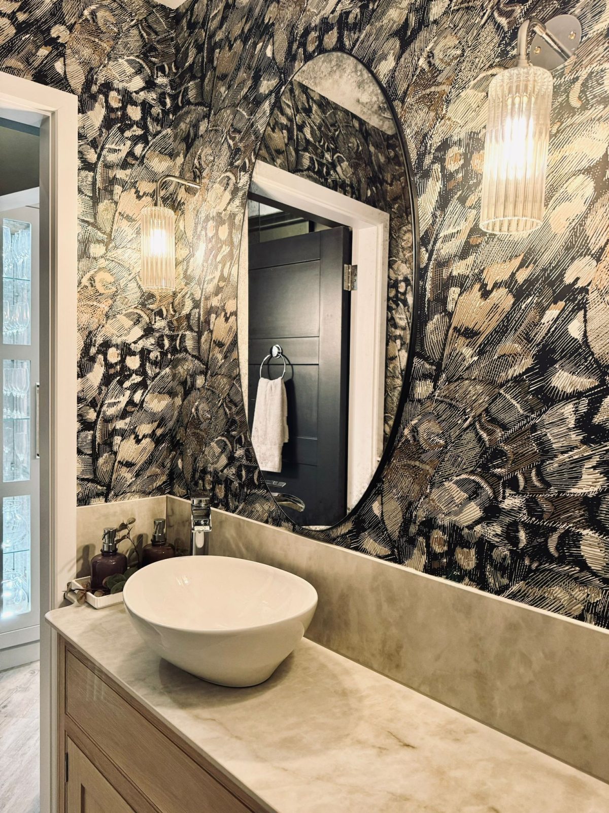Powder Room Wall Lights - Leverint Lighting